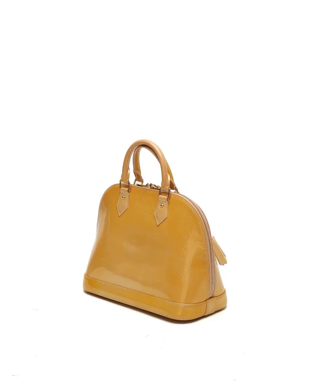 Louis Vuitton Vernis Alma PM Bag in Leather from A Retro Tale, photo 3 of 8