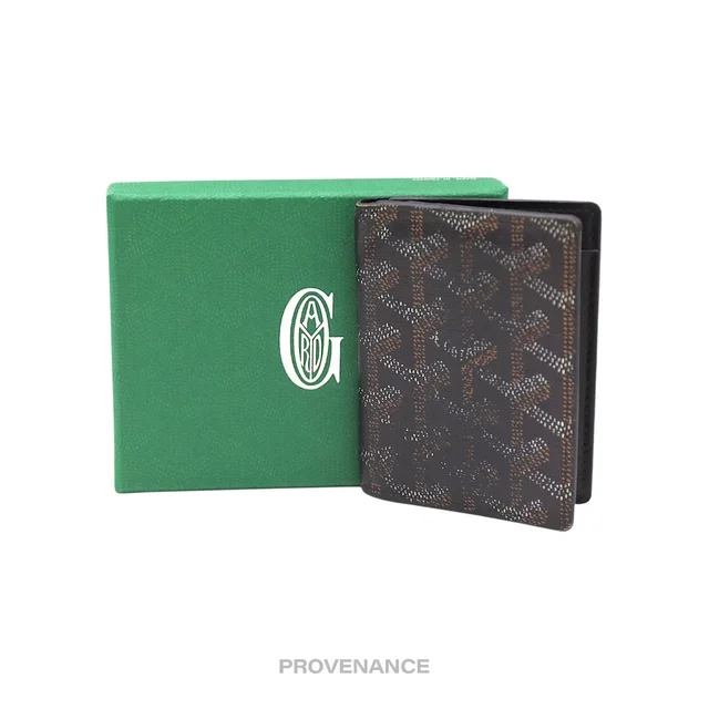 Goyard Saint-Marc Card Holder Wallet - Black Goyardine in black Canvas from Poshmark