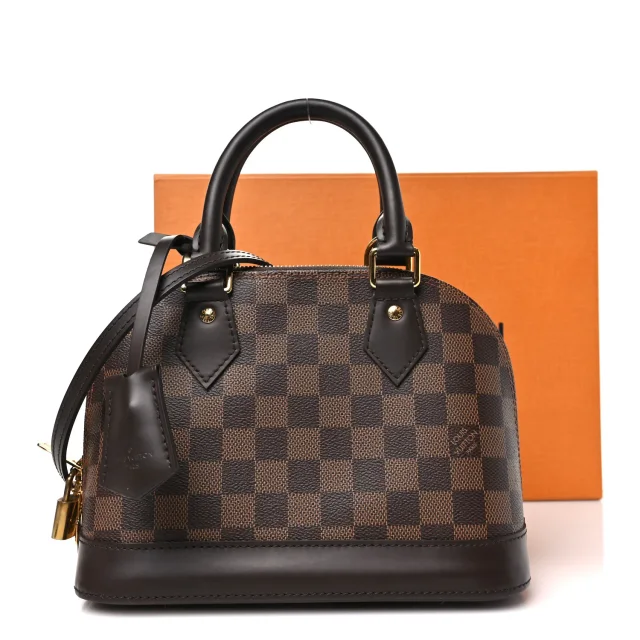 Louis Vuitton Damier Ebene Alma BB in Brown Coated canvas from FASHIONPHILE, photo 10 of 10