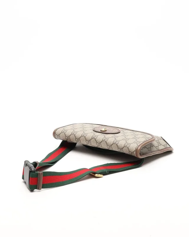 Gucci GG Supreme Neo Vintage Belt Bag in Canvas from A Retro Tale, photo 5 of 8