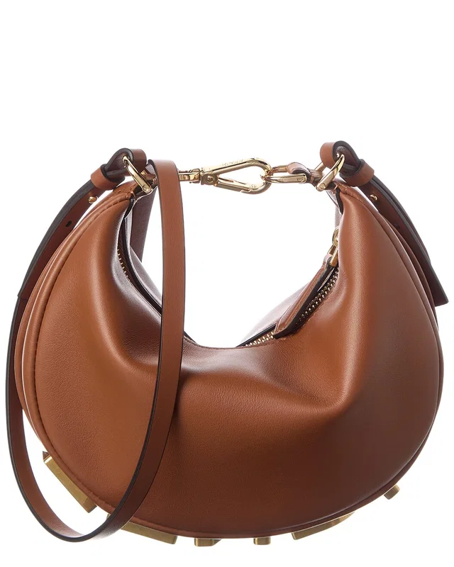 FENDI Fendigraphy Mini Leather Hobo Bag, image 1 of 1 from Rue La La