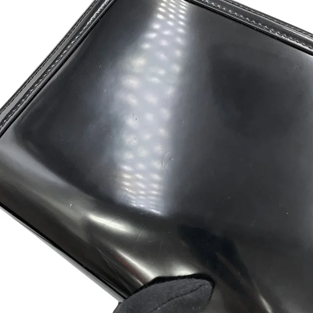 Saint Laurent Solferino Medium Satchel Black711039AAB9H1000 Patent Leather Size Medium in Patent leather from GALLERY RARE, photo 9 of 18