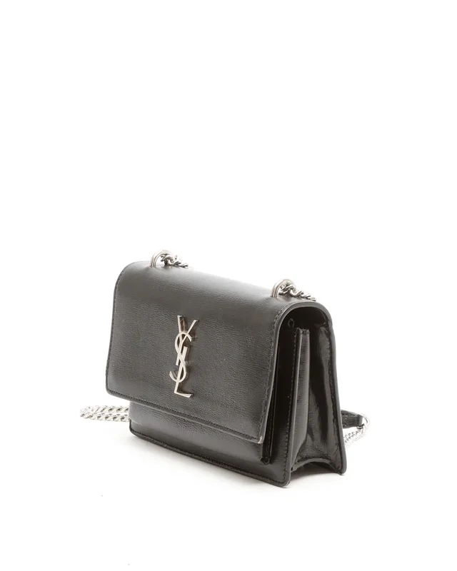 Saint Laurent Mini Sunset Bag in Denim from A Retro Tale, photo 2 of 12