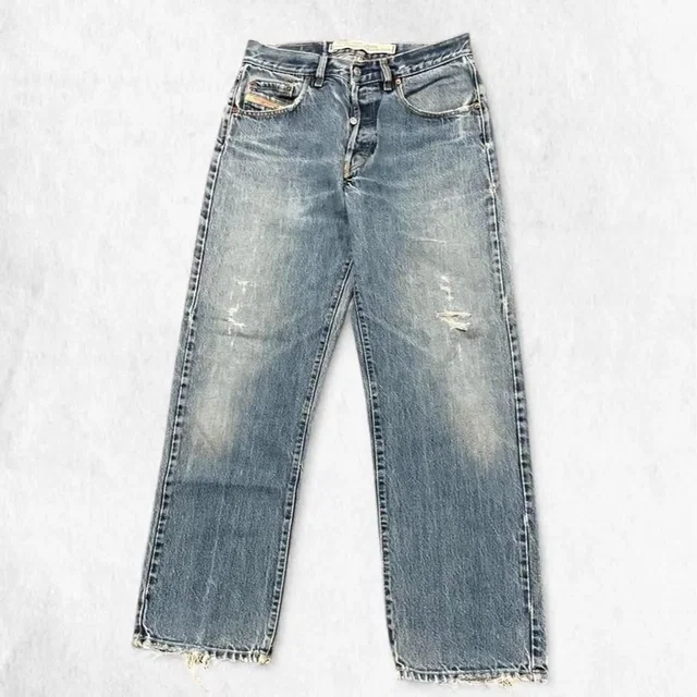 Diesel Vintage Vtg Kulter Paper Tag Blue Denim Jeans, Men's (Size 32) in blue Denim from Grailed