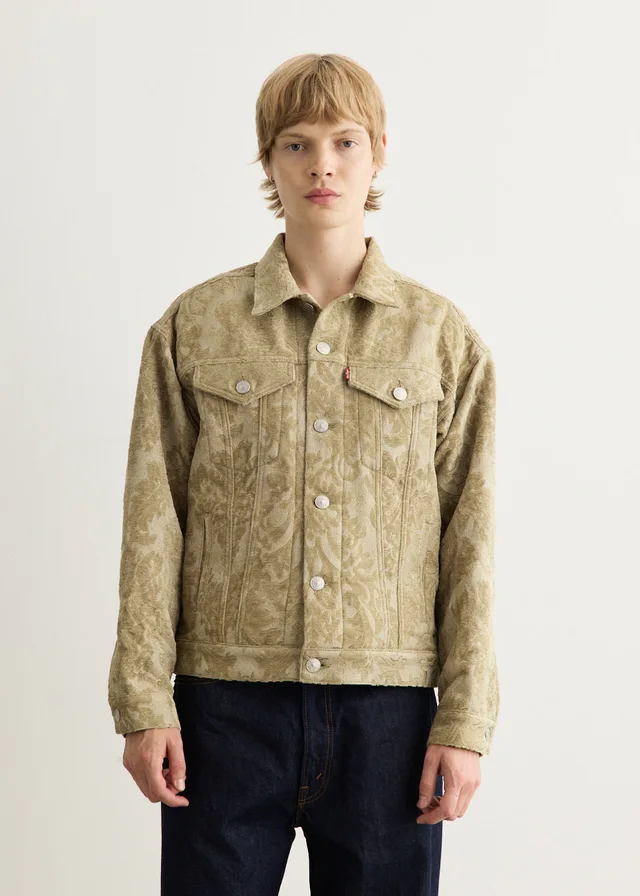 Junya Watanabe x Levis Damask Jacket in Beige from Incu, photo 1 of 1