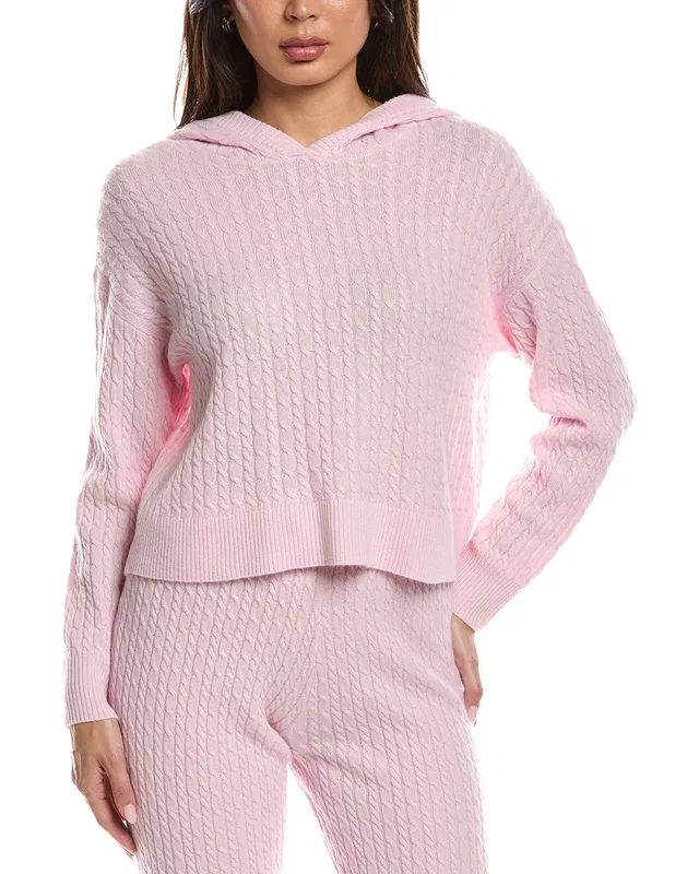 THE CASHMERE PROJECT Baby Cable 100% Cashmere Hoodie, image 1 of 1 from Gilt