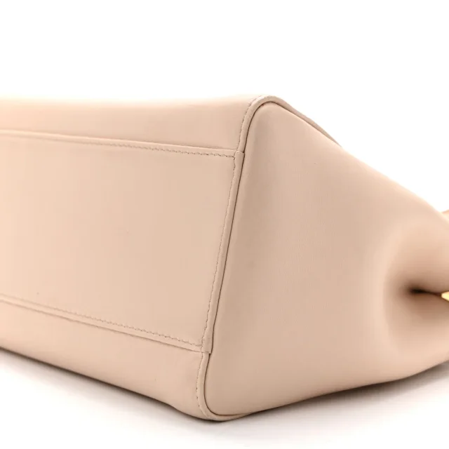 Fendi Nappa Mini Peekaboo Iconic Satchel Rosa Plaster in Nappa leather from FASHIONPHILE, photo 11 of 17