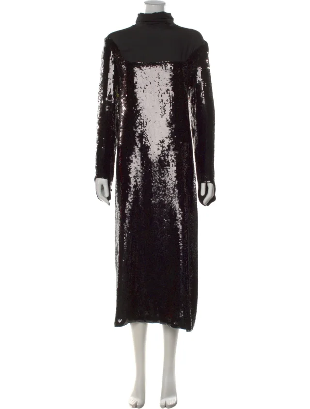 Khaite dresses in black from The RealReal