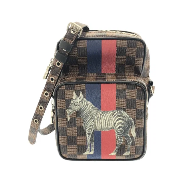Louis Vuitton Damier Amazon Shoulder Bag in Coated canvas from The Reluxe