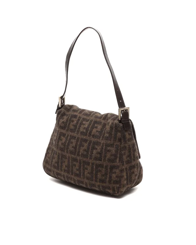 Fendi Zucca Wool Mamma Bag in Wool from A Retro Tale, photo 3 of 8