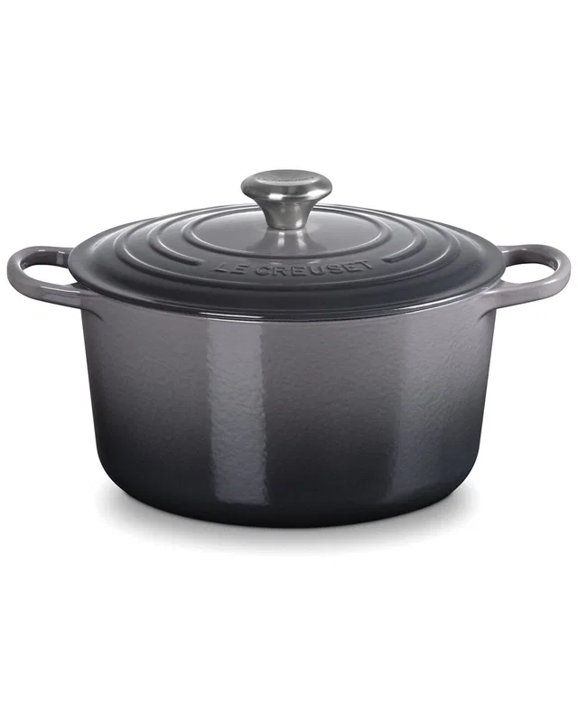 Le Creuset Signature Oyster 6.5 Qt Dutch Oven, image 1 of 1 from Rue La La
