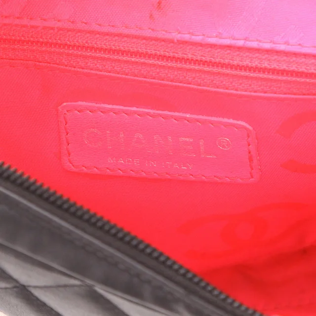Chanel Cambon shoulder or handbag in Black Leather from Collector Square, photo 3 of 4