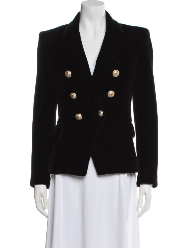 Balmain blazers in black from The RealReal