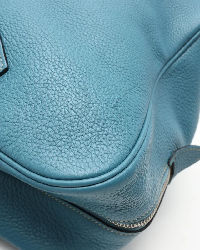 Hermès Clemence Victoria 35 Bag in Clemence leather from A Retro Tale, photo 6 of 10