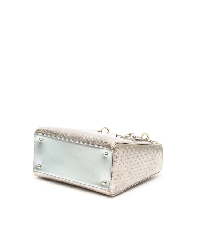Medium Cannage Lady Dior Bag in Leather from A Retro Tale, photo 5 of 13