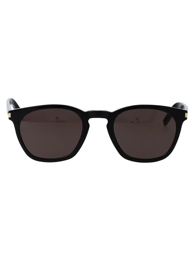 Saint Laurent Sl28 Sunglasses — Black Acetate in Black from HEWI