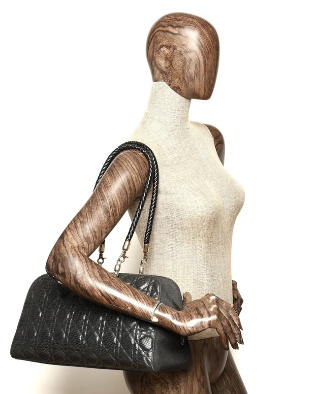 Dior Cannage Malice Shopping Tote Bag in Canvas from A Retro Tale, photo 7 of 7