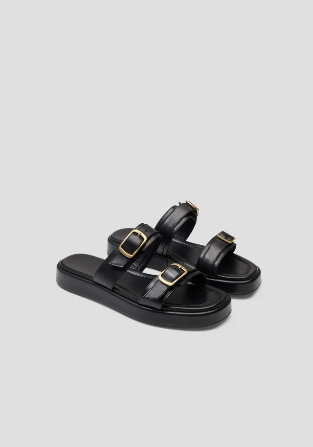 VIKTORIA & WOODS Rowan Nappa Sandal in Black from Viktoria & Woods, photo 1 of 1