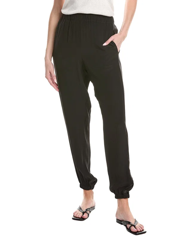 Fabiana Filippi Jogging Silk-Blend Trouser, image 1 of 1 from Gilt