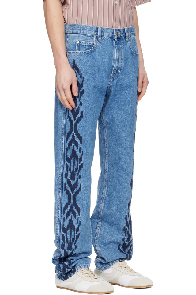 Isabel Marant Blue Lewys Jeans, photo 2 of 2 from SSENSE