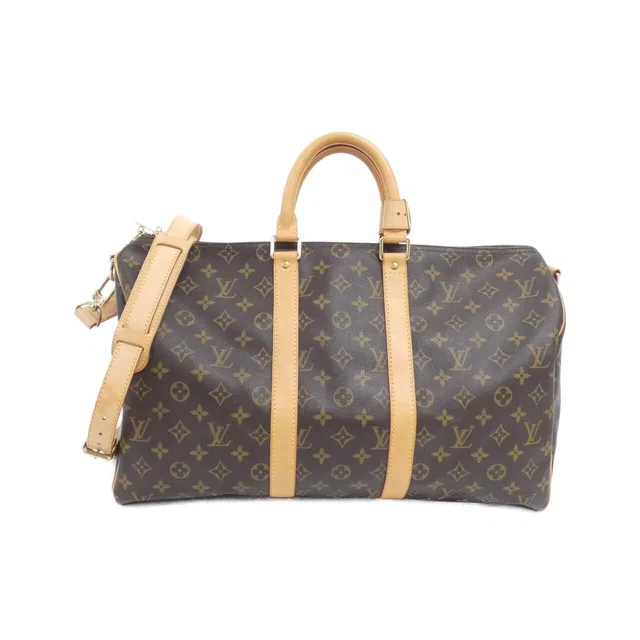 Louis Vuitton Monogram Keepall Bandouliere 45 Boston Bag in Coated canvas from The Reluxe