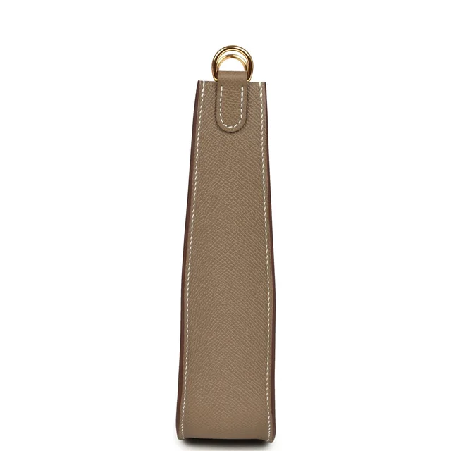 Hermès Evelyne Sellier TPM Etoupe Epsom Gold Hardware in Taupe Epsom leather from Madison Avenue Couture, photo 2 of 2