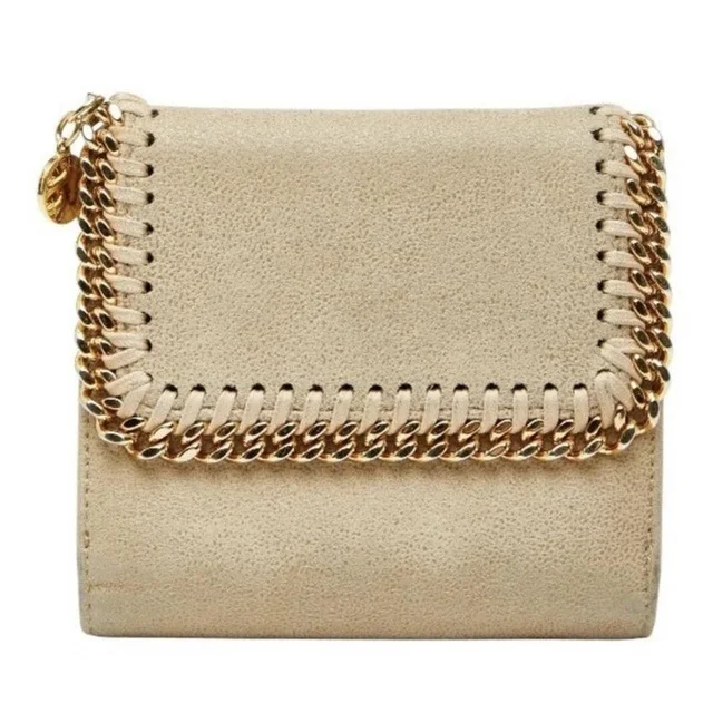 Stella McCartney Women's Wallet - Tan in neutral|brown from Depop, photo 1 of 1
