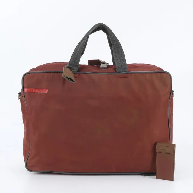 Prada Tessuto Nylon Boston Bag Tote Carry in Nylon from The Reluxe