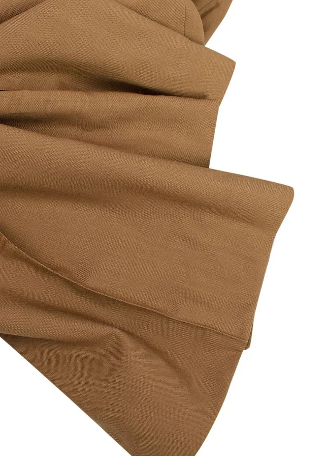 Marni Brown Virgin Wool Tailored Trousers in Brown Wool from HEWI, photo 2 of 2