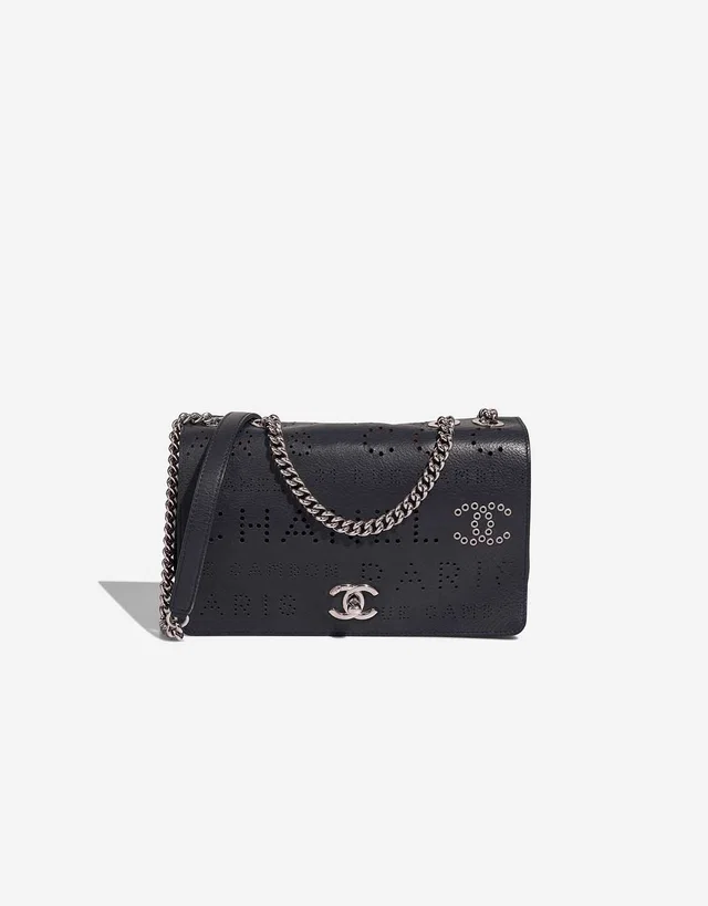 Chanel Timeless Medium Calf Dark Blue in Blue Calfskin from SACLÀB