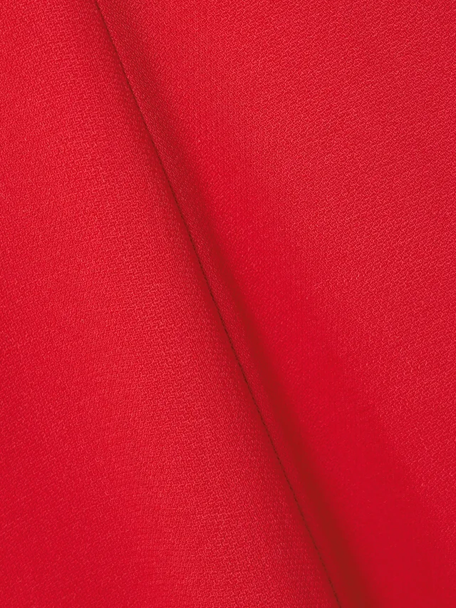 TOTEME Slouch Waist gathered wool-crepe maxi dress in red 100% Wool, photo 4 of 4 from NET-A-PORTER (Canada)
