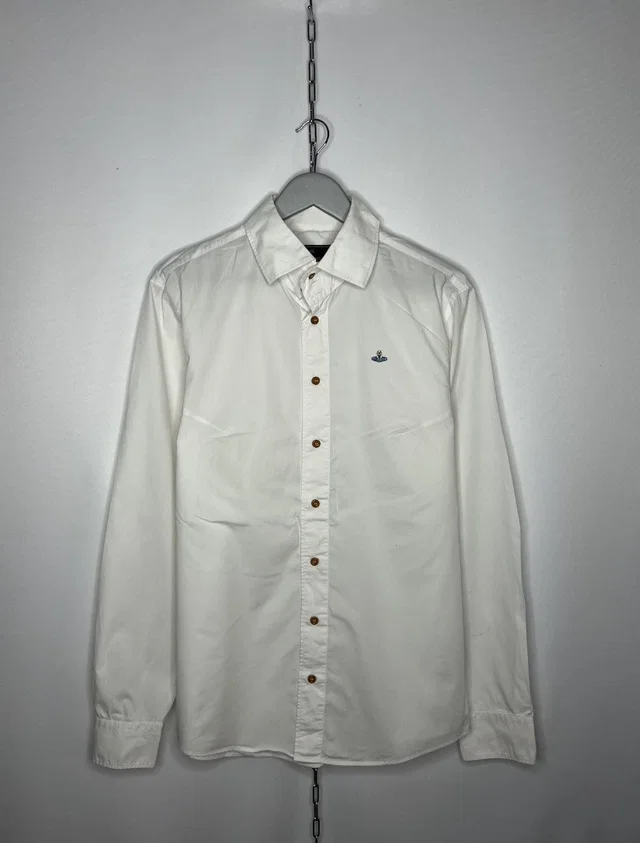 Vivienne Westwood Vintage Luxury Shirt Button Up Long in white from Grailed