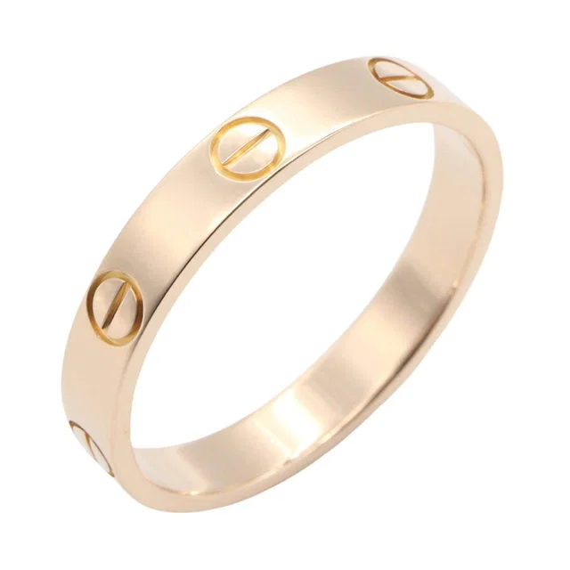 Cartier Mini Love Ring Au750 Ring Size 16.5 from LuxUness