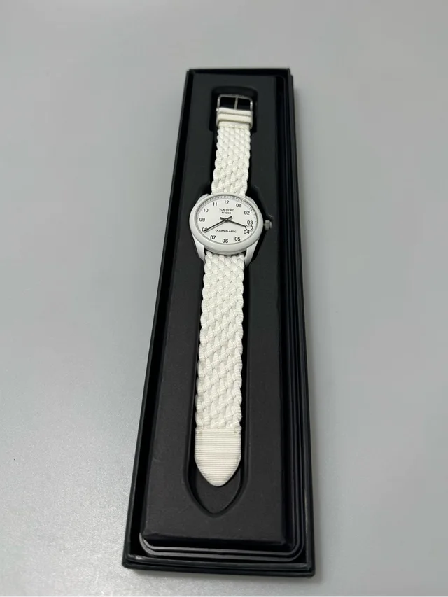 Tom Ford Ocean Plastic Watch 002 White in white from Poshmark