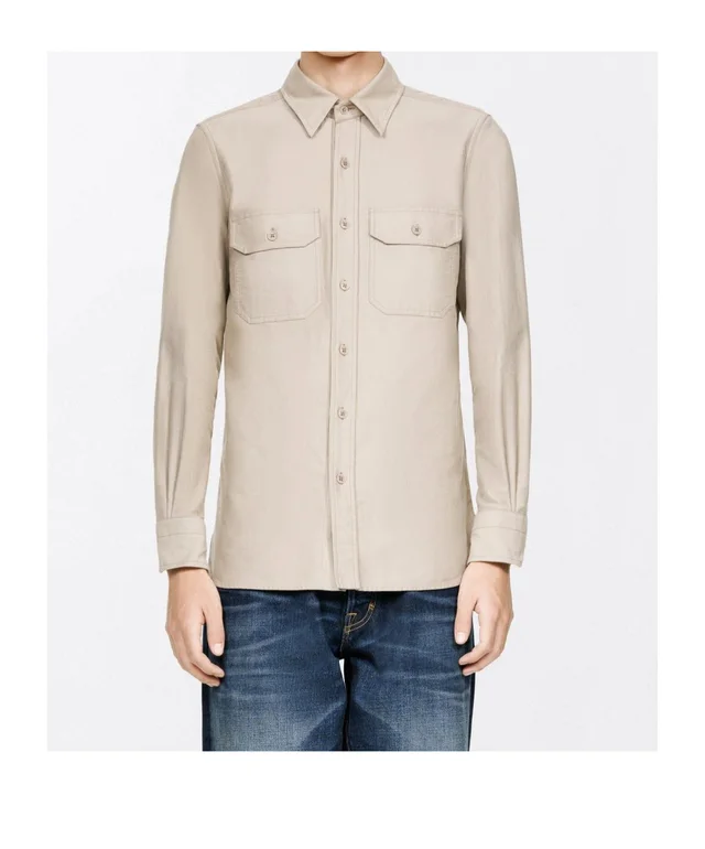Tom Ford Corduroy military-style shirt, photo 2 of 5 from SENSER