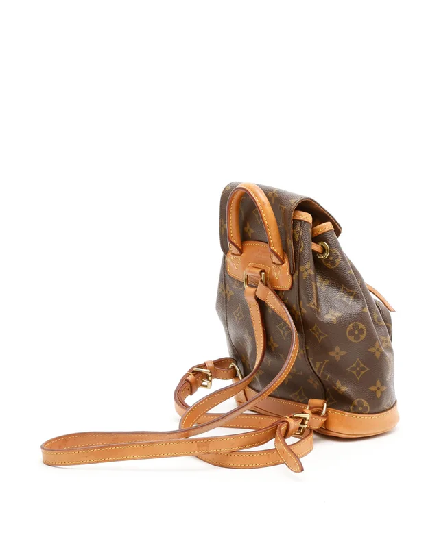 Louis Vuitton Monogram Montsouris PM Backpack in Coated canvas from A Retro Tale, photo 3 of 10