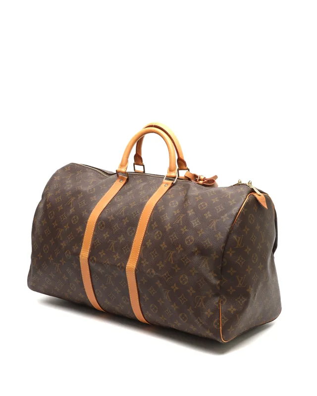 Louis Vuitton Monogram Keepall 55 Weekend Bag in Coated canvas from A Retro Tale, photo 3 of 8