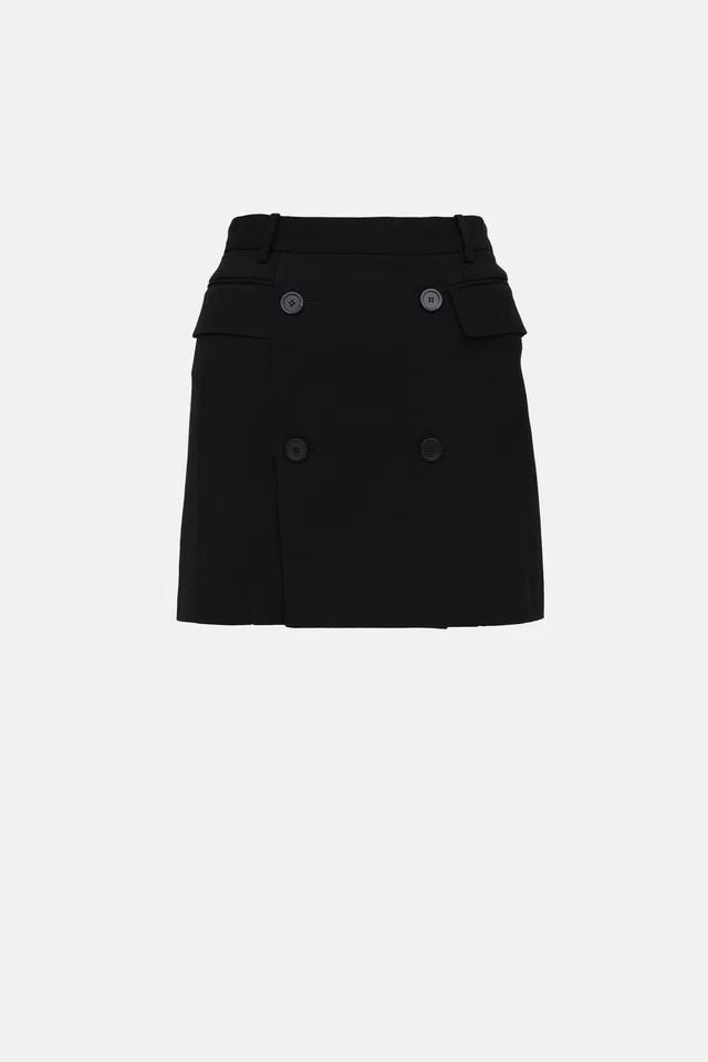 Balenciaga 2025 Tailored Mini Skirt in Wool from VSP Consignment
