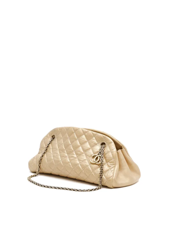 Chanel Mademoiselle Chain Bowling Bag in Leather from A Retro Tale, photo 2 of 4
