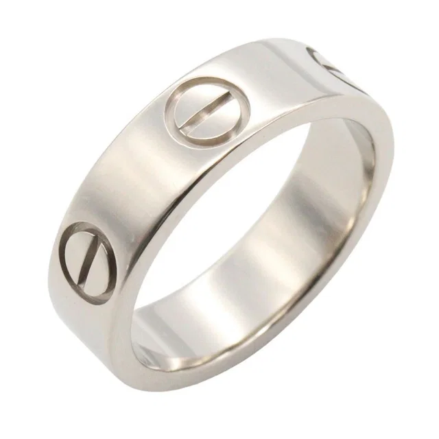 Cartier Ring Love 18K White Gold in White from The Reluxe