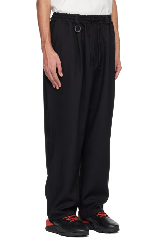 Y-3 Black Sport Uniform Cargo Pants, photo 2 of 4 from SSENSE