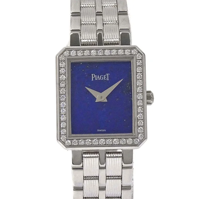 Piaget Protocole 20mm Ref.5355M601D Quartz Watch 18KWG Lapis-lazuli from AMORE Vintage Tokyo