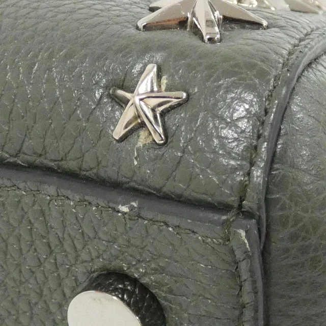 Jimmy Choo Deelana Uff Bag in SEA GREEN / GUNMETAL(ガンメタル)金具 カーフ from KOMEHYO, photo 3 of 9