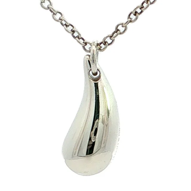 Tiffany & Co. Teardrop Pendant Silver in Silver from The Reluxe