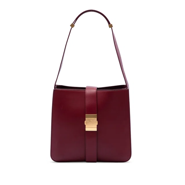Red Bottega Veneta Nappa Marie Shoulder Bag in Red Nappa leather from Designer Revival