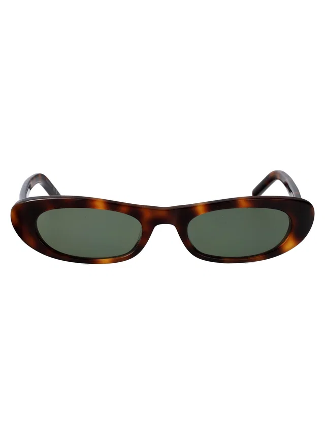 Saint Laurent Sl557 Tortoiseshell Acetate Sunglasses — Havana from HEWI