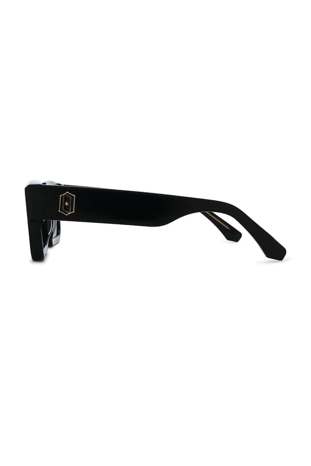 James Oro Titan Sunglasses in Black, photo 3 of 3 from REVOLVE (Canada)