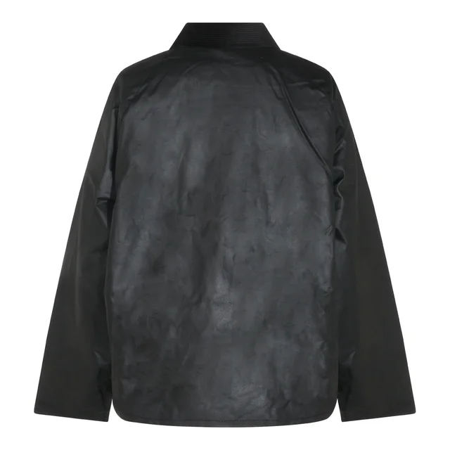Barbour Short wax‑coated utility jacket, photo 2 of 4 from SENSER
