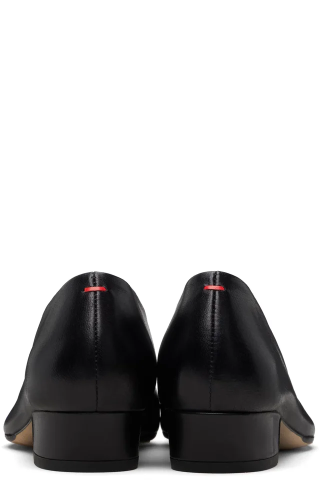 Aeyde Black Rory Heels, photo 2 of 5 from SSENSE