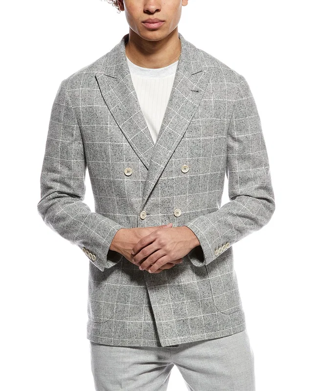 Brunello Cucinelli Silk & Wool-Blend Jacket, image 1 of 1 from Gilt